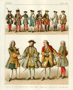 法国服饰1700-1750
