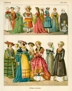 德国服饰1500-1550