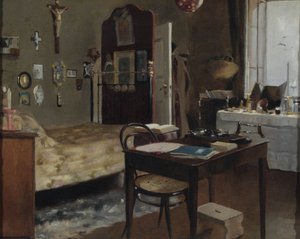 理查德伯顿爵士的卧室内部，1889年