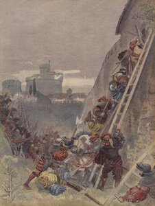 波旁王朝于1527年5月6日负责罗马 作者 阿尔伯特·罗比达