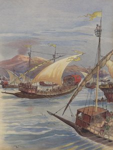 从多利亚到那不勒斯的絮状物 作者 阿尔伯特·罗比达