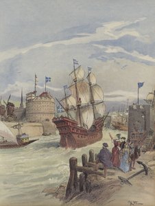 国王的舰队在勒阿弗尔，La belle Francoise