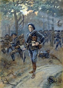 亨利-罗比达肖像，约 1910 年（水彩画） 作者 阿尔伯特·罗比达