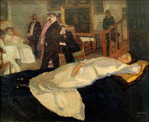 Atelierszene 作者 阿尔伯特·魏斯格伯