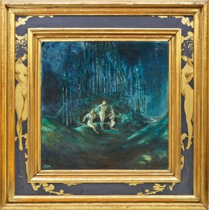肖邦的《夜曲》（布面油画