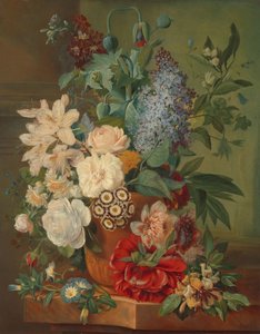兵马俑花瓶里的花 作者 阿尔伯特斯·乔纳斯·勃兰特