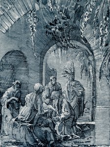 对贤士的崇拜 作者 阿尔布雷希特·阿尔特多夫（Albrecht Altdorfer）