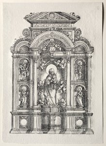雷根斯堡美丽玛丽亚祭坛 作者 阿尔布雷希特·阿尔特多夫（Albrecht Altdorfer）