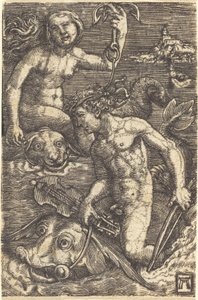 阿里翁和尼瑞德 作者 阿尔布雷希特·阿尔特多夫（Albrecht Altdorfer）