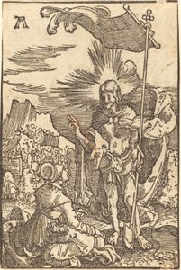 基督向圣抹大拉的人显现 作者 阿尔布雷希特·阿尔特多夫（Albrecht Altdorfer）