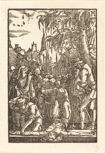 钉在十字架上的基督 作者 阿尔布雷希特·阿尔特多夫（Albrecht Altdorfer）