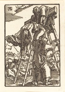 基督被从十字架上取下 作者 阿尔布雷希特·阿尔特多夫（Albrecht Altdorfer）