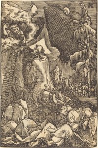 基督在橄榄山 作者 阿尔布雷希特·阿尔特多夫（Albrecht Altdorfer）