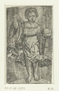 彩虹上的基督婴孩 作者 阿尔布雷希特·阿尔特多夫（Albrecht Altdorfer）