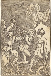 被逐出天堂 作者 阿尔布雷希特·阿尔特多夫（Albrecht Altdorfer）