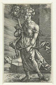 朱迪丝与霍罗费恩的头颅 作者 安德里亚·曼特尼亚（Andrea Mantegna）