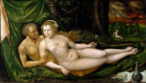 洛特和他的女儿们 阿尔布雷希特-阿尔托弗(约1480-1538)的画作 1537年 凹陷107,5x189厘米 维也纳，艺术史博物馆 作者 阿尔布雷希特·阿尔特多夫（Albrecht Altdorfer）