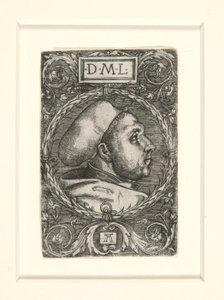 马丁路德，1521年 作者 阿尔布雷希特·阿尔特多夫（Albrecht Altdorfer）
