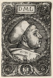 马丁·路德（CA） 1525。 作者 阿尔布雷希特·阿尔特多夫（Albrecht Altdorfer）