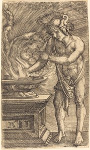 缪斯-斯卡沃拉 作者 阿尔布雷希特·阿尔特多夫（Albrecht Altdorfer）