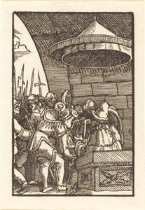 彼拉多洗手 作者 阿尔布雷希特·阿尔特多夫（Albrecht Altdorfer）