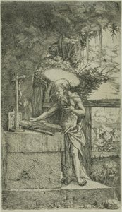 圣杰罗姆雷丁 作者 阿尔布雷希特·阿尔特多夫（Albrecht Altdorfer）