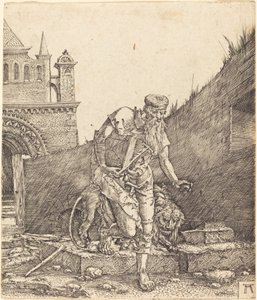 院子里的圣杰罗姆 作者 阿尔布雷希特·阿尔特多夫（Albrecht Altdorfer）