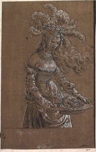 带着施洗者圣约翰头颅的莎乐美 作者 阿尔布雷希特·阿尔特多夫（Albrecht Altdorfer）