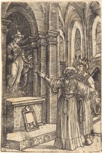 所罗门向偶像祈祷 作者 阿尔布雷希特·阿尔特多夫（Albrecht Altdorfer）