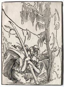 圣克里斯托弗，1513年。 作者 阿尔布雷希特·阿尔特多夫（Albrecht Altdorfer）