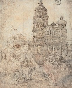 苏珊娜在她的浴场，1526年 作者 阿尔布雷希特·阿尔特多夫（Albrecht Altdorfer）