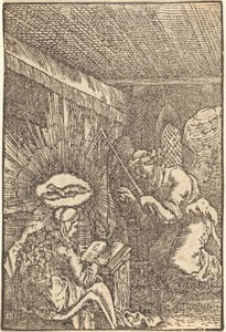 圣母领报 作者 阿尔布雷希特·阿尔特多夫（Albrecht Altdorfer）