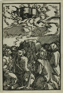 升天，选自《人类的堕落与救赎 作者 阿尔布雷希特·阿尔特多夫（Albrecht Altdorfer）