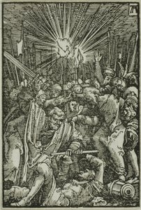 背叛，选自《人类的堕落与救赎 作者 阿尔布雷希特·阿尔特多夫（Albrecht Altdorfer）