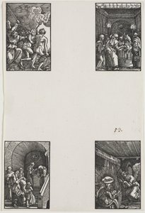 人类的堕落与救赎 作者 阿尔布雷希特·阿尔特多夫（Albrecht Altdorfer）