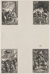 人类的堕落与救赎 作者 阿尔布雷希特·阿尔特多夫（Albrecht Altdorfer）
