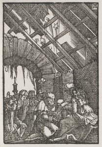 人类的堕落与救赎  玛吉的崇拜 作者 阿尔布雷希特·阿尔特多夫（Albrecht Altdorfer）