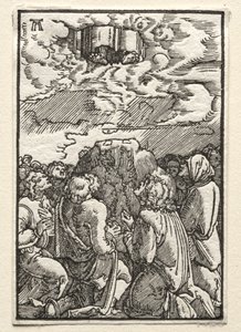 人类的堕落与救赎  升天 作者 阿尔布雷希特·阿尔特多夫（Albrecht Altdorfer）