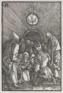 人的堕落与救赎：割礼，c。 1515。 作者 阿尔布雷希特·阿尔特多夫（Albrecht Altdorfer）