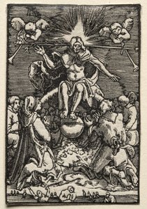 人类的堕落与救赎  最后的审判 作者 阿尔布雷希特·阿尔特多夫（Albrecht Altdorfer）