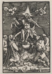 人类的堕落与救赎  最后的审判 作者 阿尔布雷希特·阿尔特多夫（Albrecht Altdorfer）