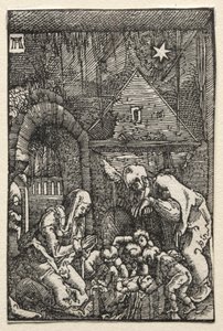 人类的堕落与救赎  耶稣诞生 作者 阿尔布雷希特·阿尔特多夫（Albrecht Altdorfer）