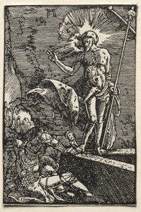 人类的堕落与救赎  复活 作者 阿尔布雷希特·阿尔特多夫（Albrecht Altdorfer）