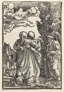 人类的堕落与救赎  探访 作者 阿尔布雷希特·阿尔特多夫（Albrecht Altdorfer）
