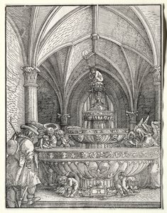 圣家族飞往埃及的喷泉 作者 阿尔布雷希特·阿尔特多夫（Albrecht Altdorfer）
