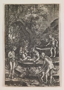 巴黎审判 作者 阿尔布雷希特·阿尔特多夫（Albrecht Altdorfer）
