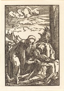 十字架下的哀歌 作者 阿尔布雷希特·阿尔特多夫（Albrecht Altdorfer）