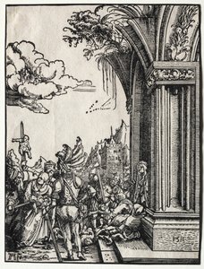 屠杀无辜者 作者 阿尔布雷希特·阿尔特多夫（Albrecht Altdorfer）