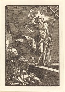 复活 作者 阿尔布雷希特·阿尔特多夫（Albrecht Altdorfer）