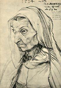 芭芭拉·丢勒（BarbaraDürer），1514年，1943年。 作者 阿尔布雷希特丢勒